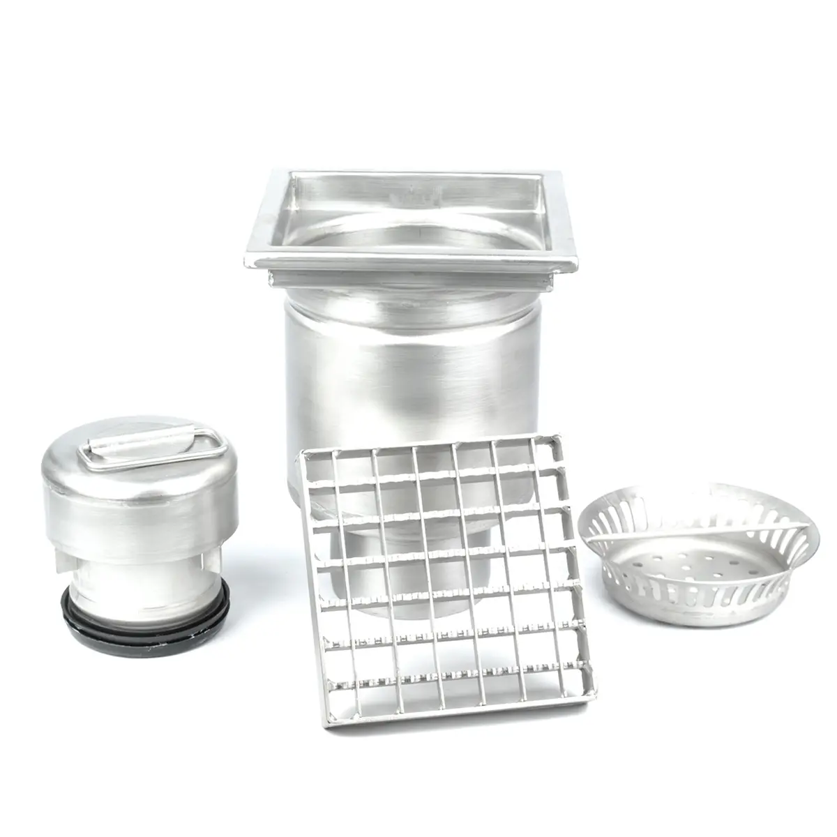 Wpust pionowy kwadratowy zestaw