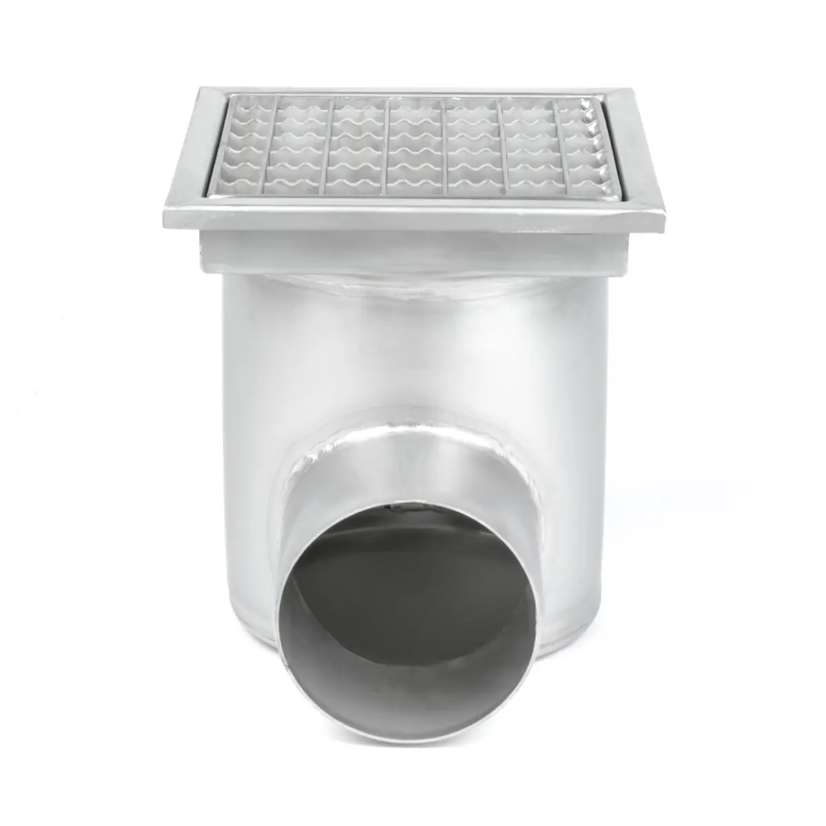 Wpust boczny kwadratowy z pokrywą antypoślizgową