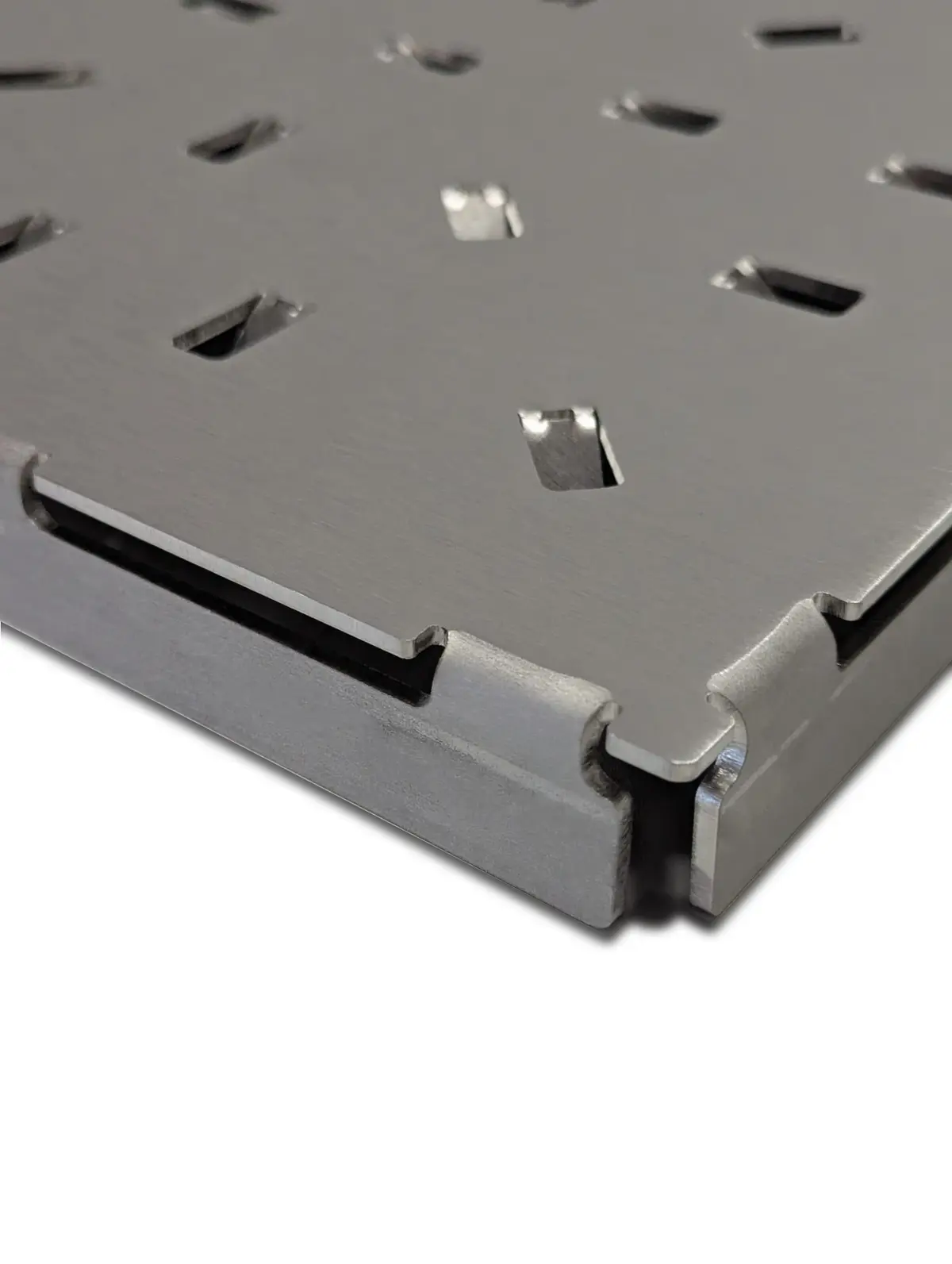 nierdzewne płyty podłogowe