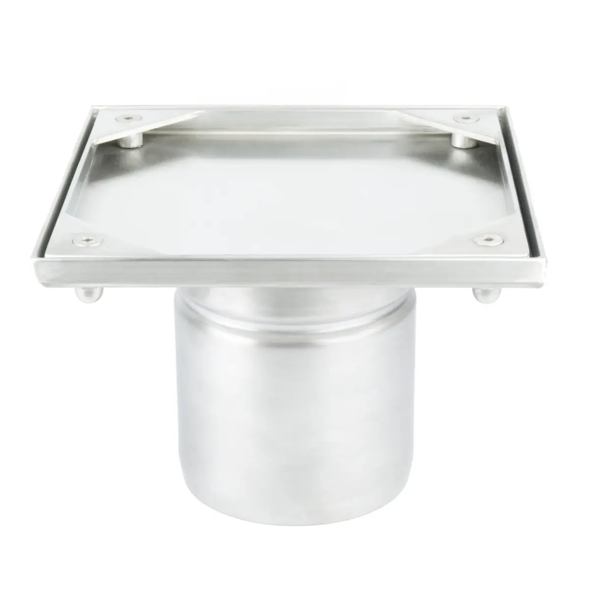 Rewizja nierdzewna pionowa pod zabudowę płytką