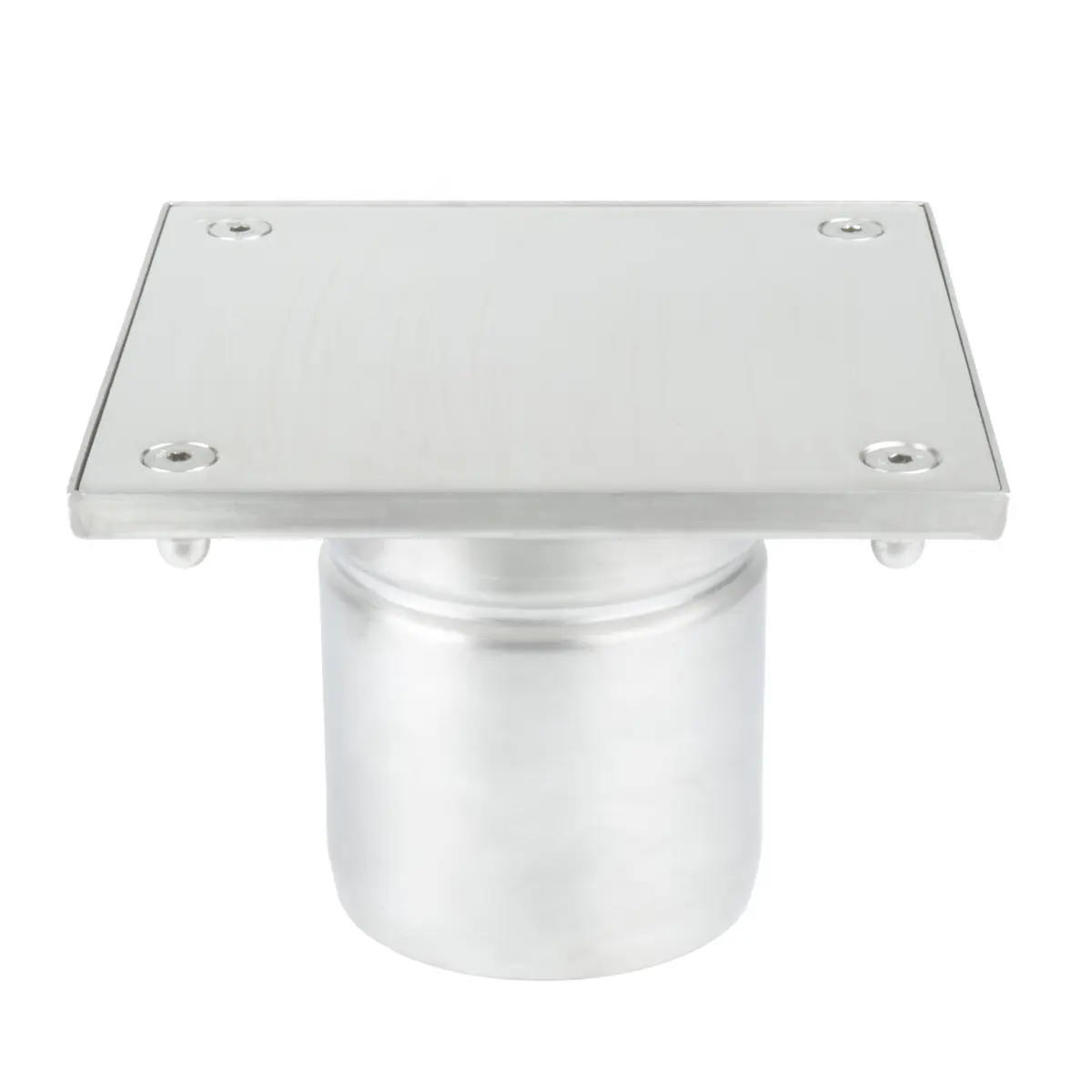 Rewizja nierdzewna pionowa z pokrywą płytową przykręcaną