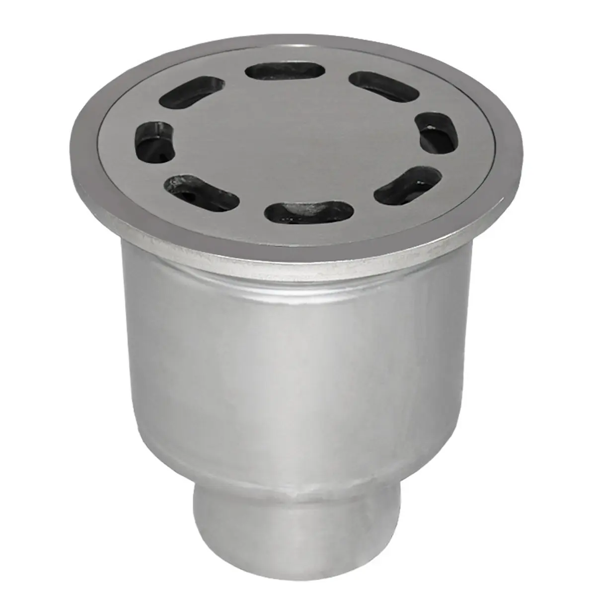 Wpust pionowy okrągły z pokrywą płytową z otworami