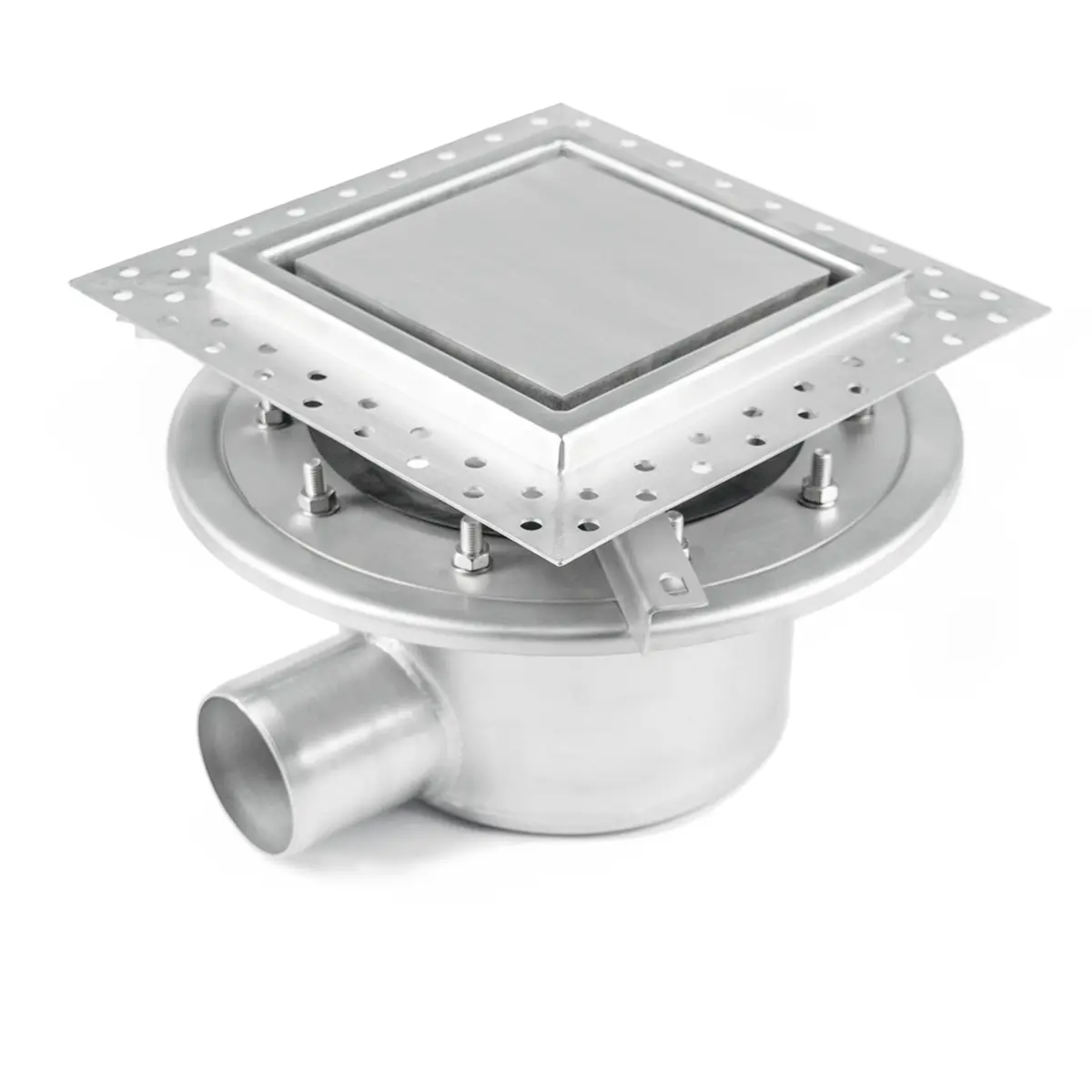 Wpust boczny dwuczęściowy z pokrywą płytową 