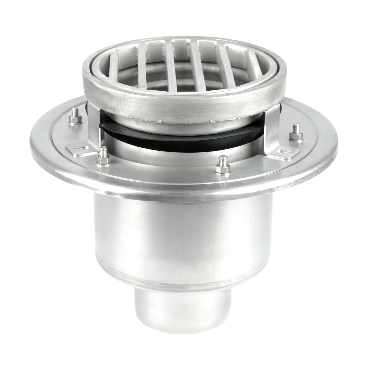 Dwuczęściowy wpust podłogowy pionowy BK_KROD 210mm