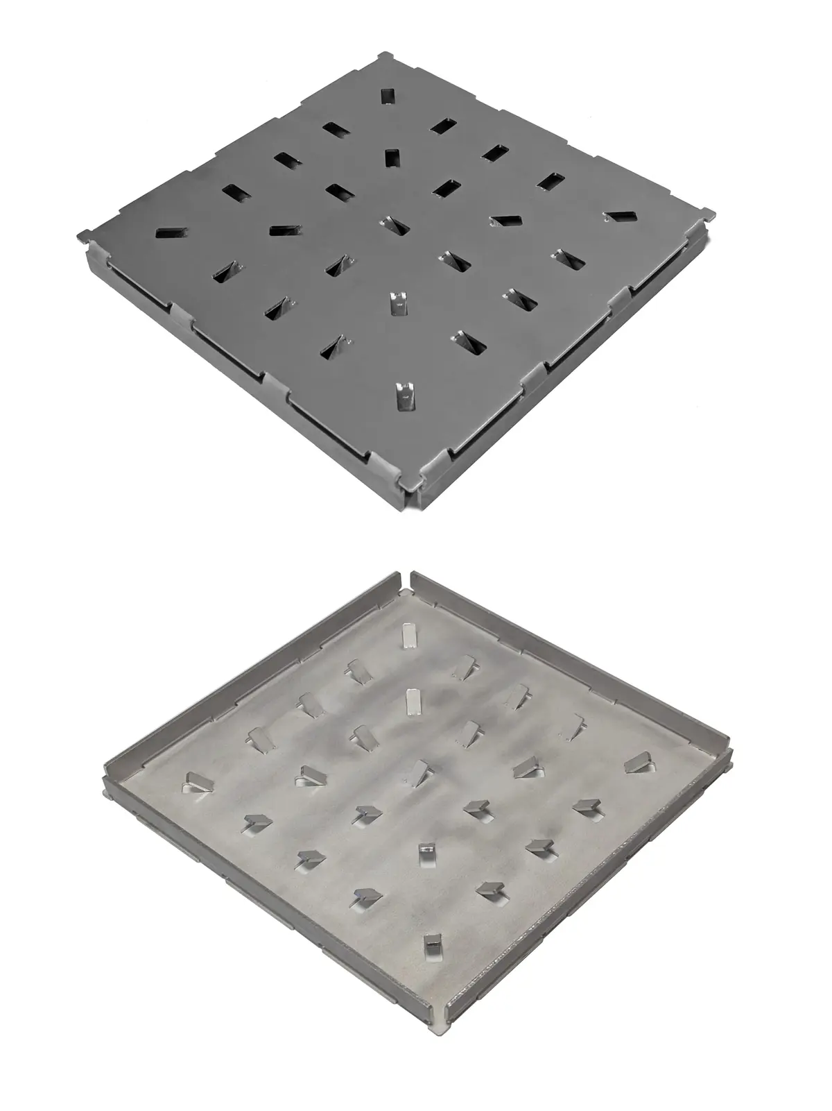 nierdzewne płyty podłogowe